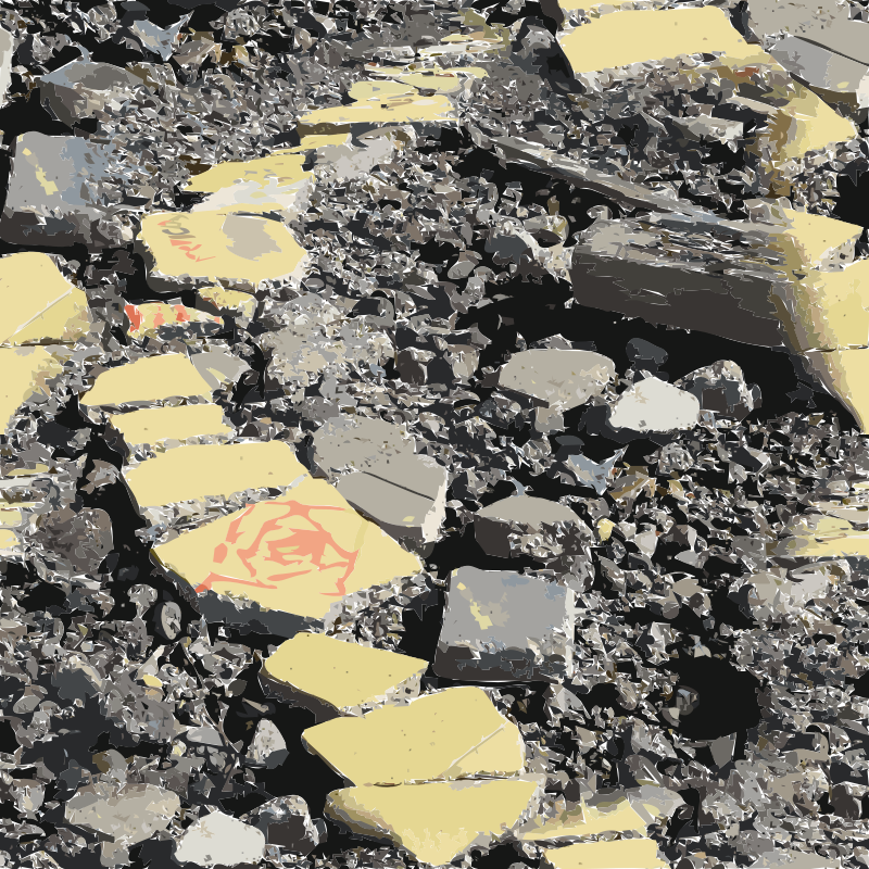 albany bulb yellow brick road