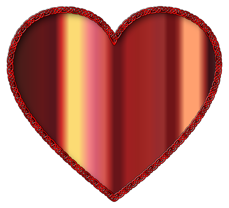 Celtic Knot Heart Enhanced