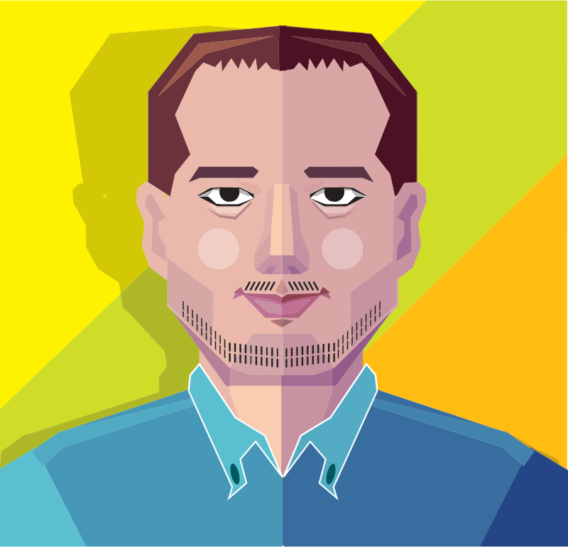 Flat Shaded Male Avatar 4