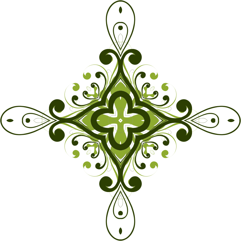 Flourish Flower Design 4