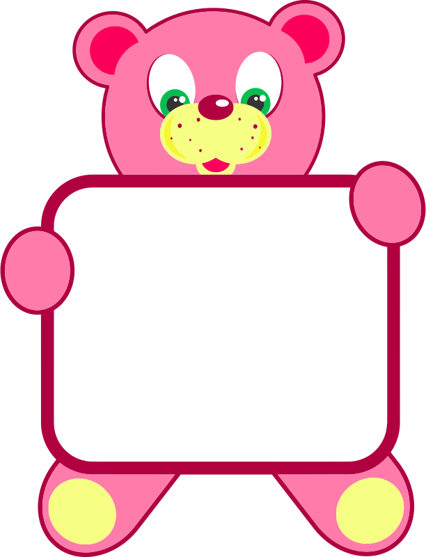 Teddy Bear Sign