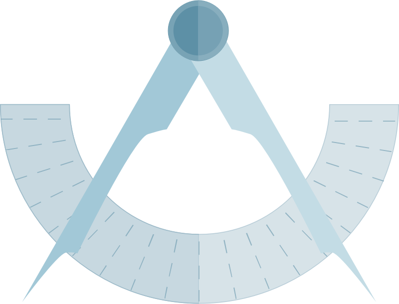 Circle and Ruler | Zirkel und Winkelmesser