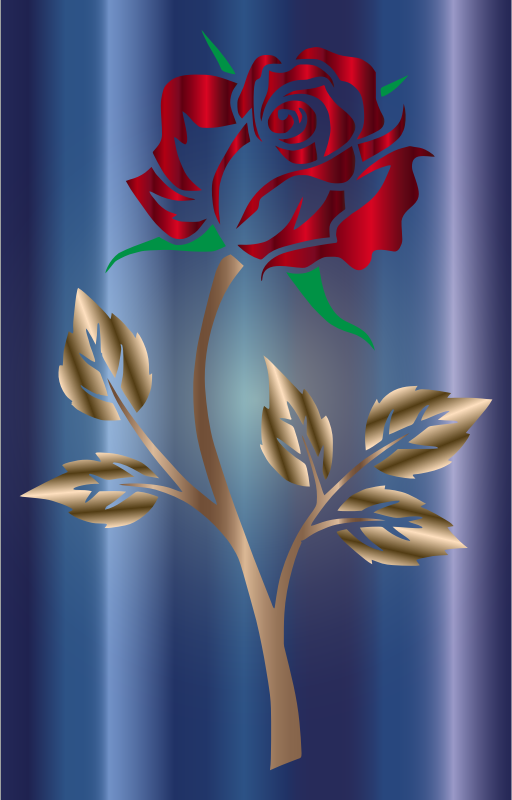 Colored Rose 4