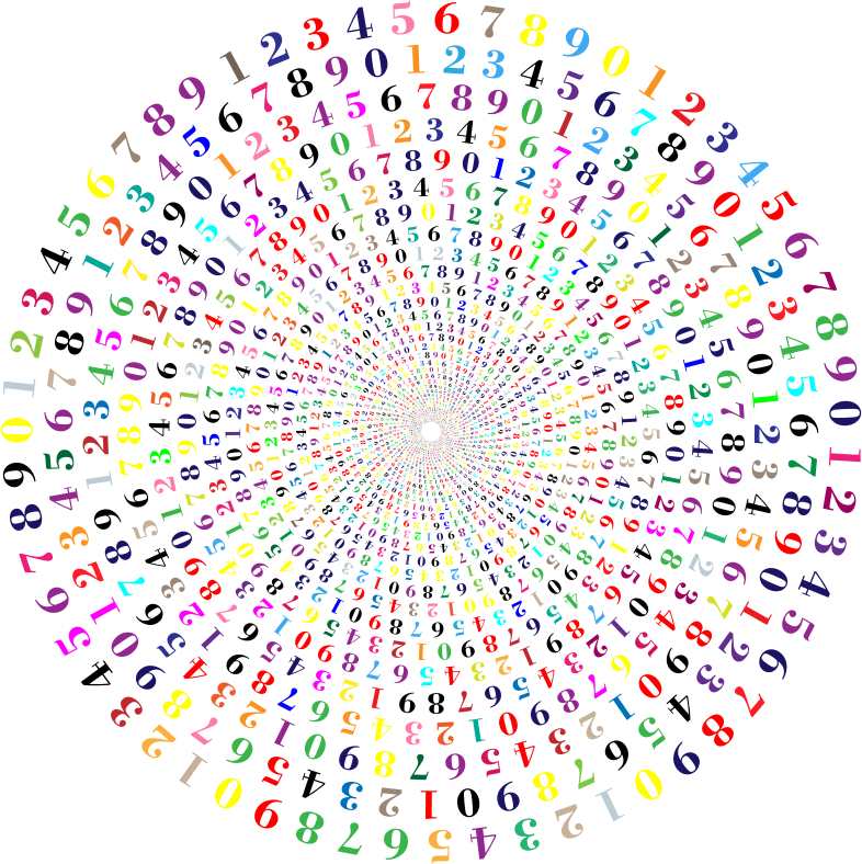 Colorful Numbers Vortex