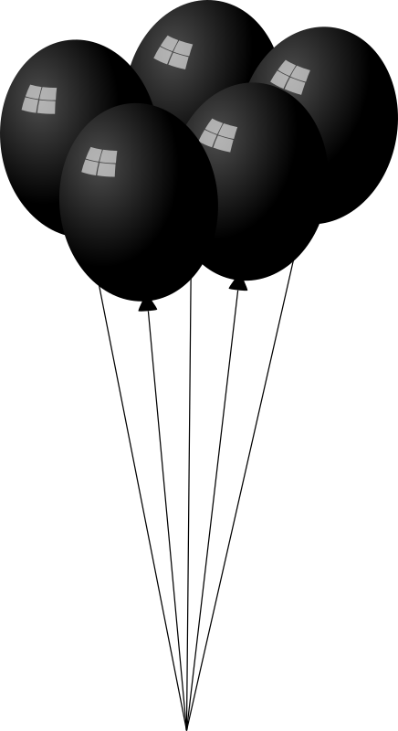 Black Balloons