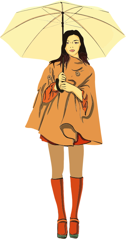 Woman With Umbrella