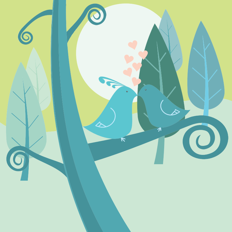 Love Birds Forest