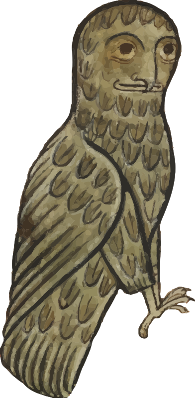 Stylised owl