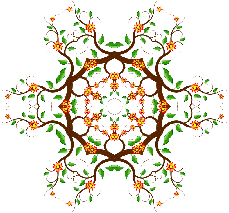 Floral Tree Design 2