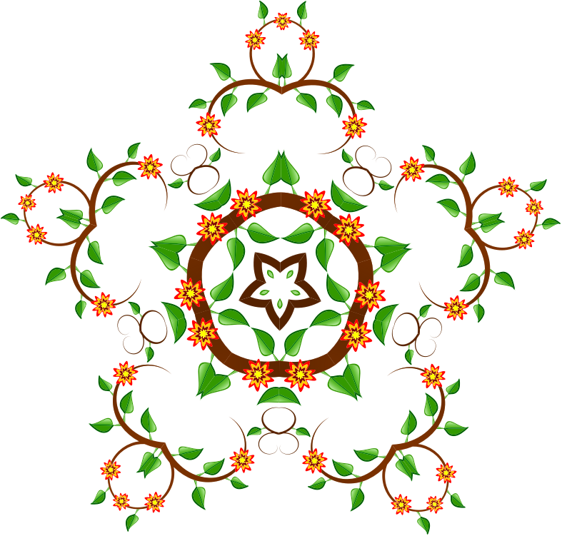 Floral Tree Design 3