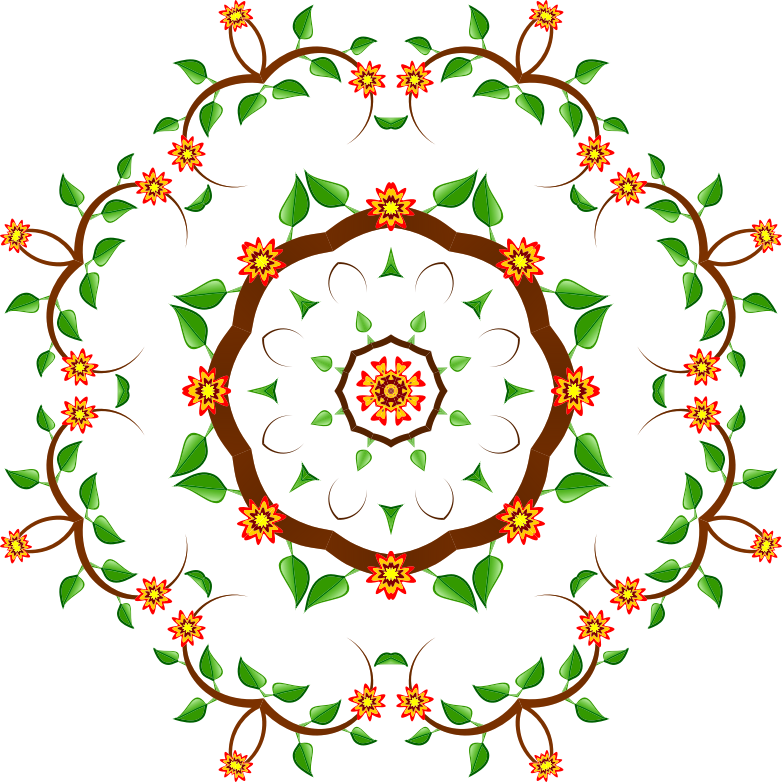 Floral Tree Design 8