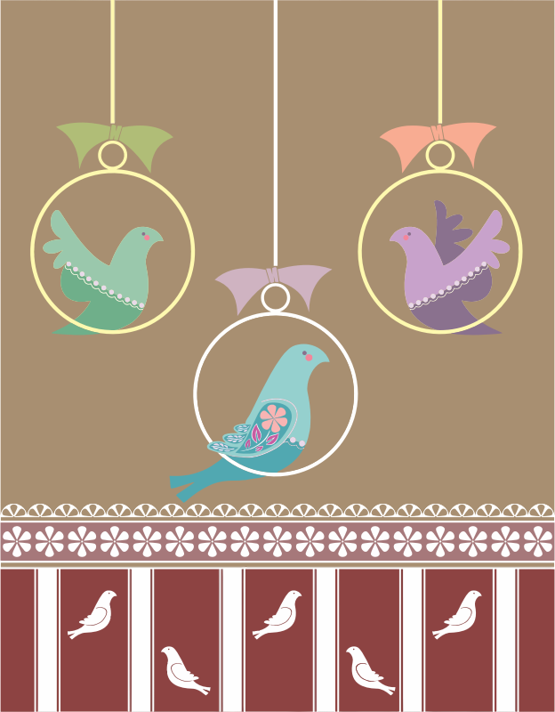 Ornamental Birds Design