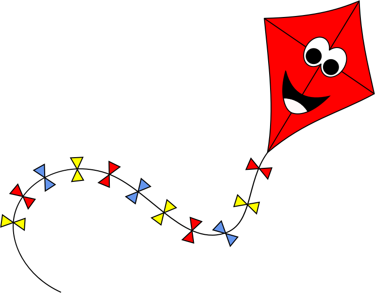 Colorful Anthropomorphic Kite