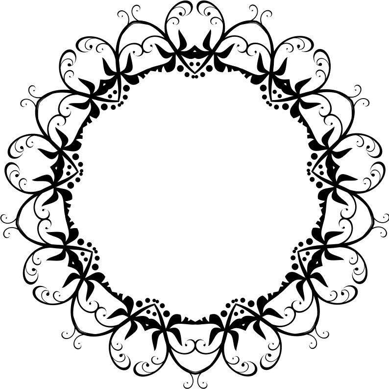 Silhouette Flourish Design 16
