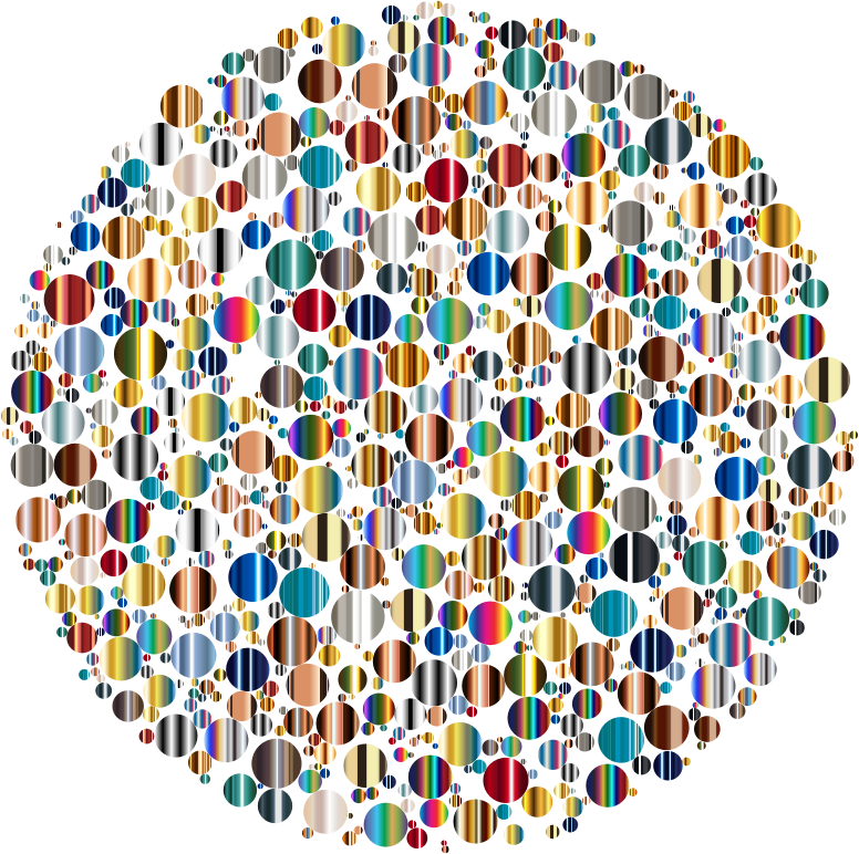 Colorful Circle Fractal 6