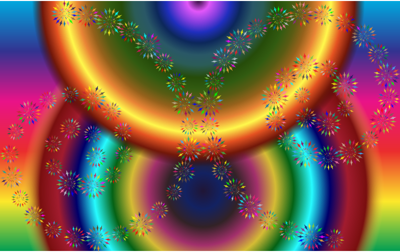 Geometric Spiral Art Variation 2