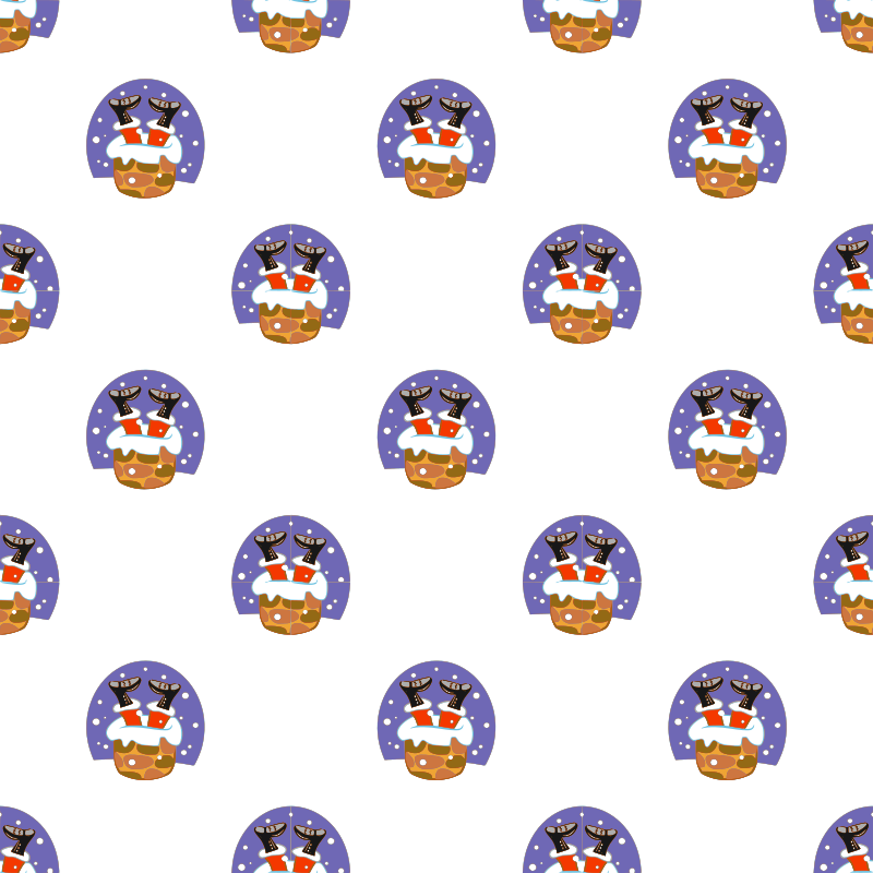 Santa Claus-seamless pattern