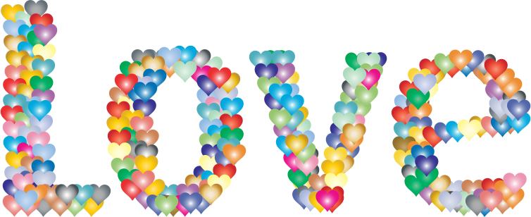 Love Heart Typography Redux 4