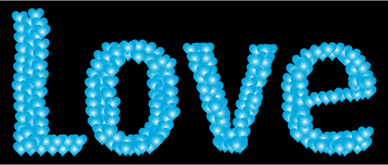Love Heart Typography Redux 8