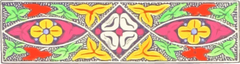 Decorative divider 70