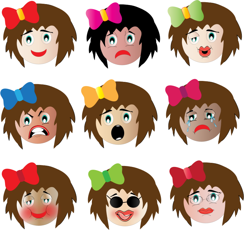 FEMALE EMTIONAL FACES