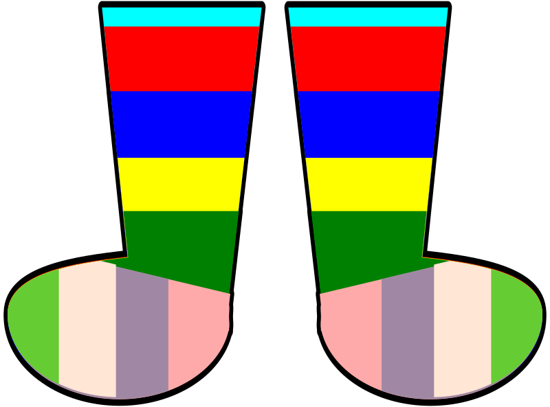 Rainbow Socks