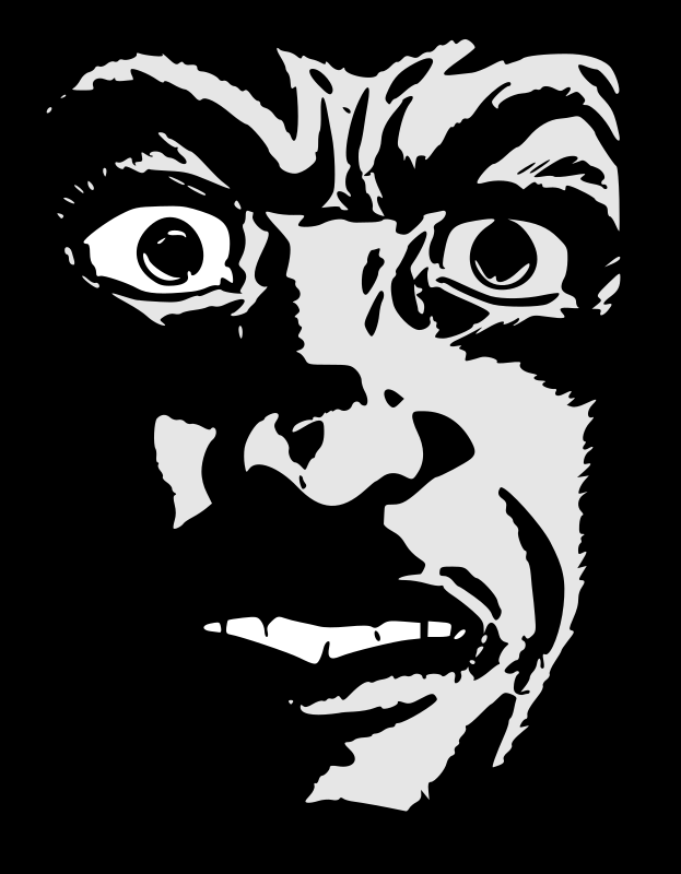 Horror face