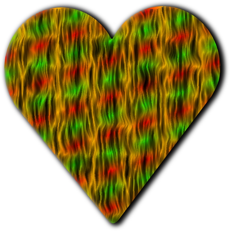Patterned heart 20