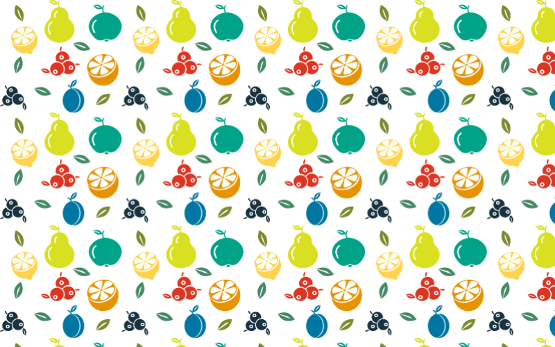 Seamless Fruit Pattern