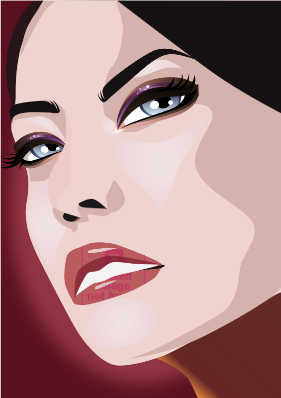 Female Face Portrait