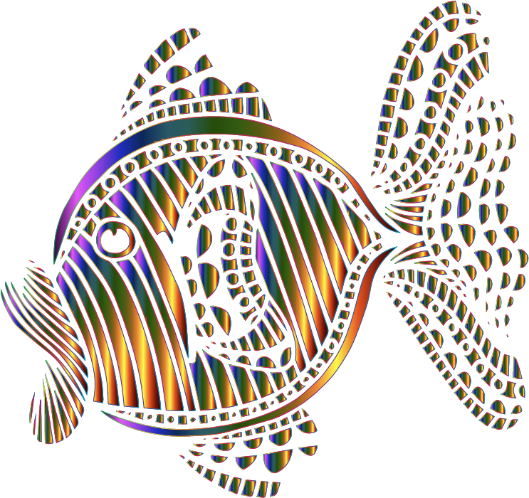 Abstract Colorful Fish 9