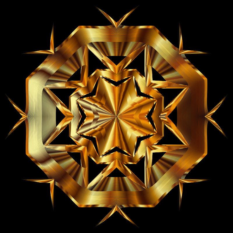 Prismatic Star Line Art 5
