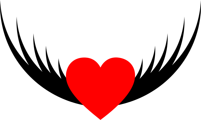 Flying Heart Simple