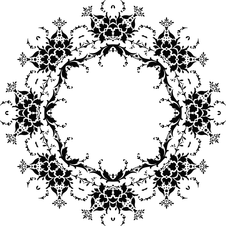 Floral Silhouette 4