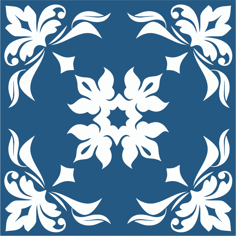 Floral Flourish Tile