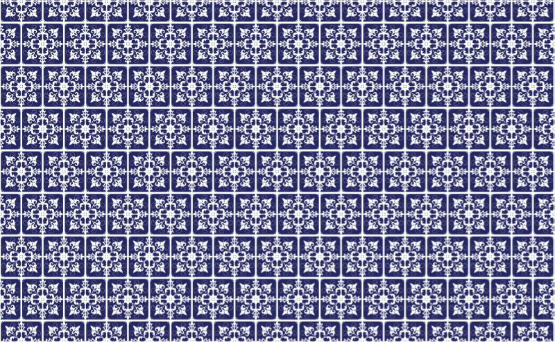 Seamless Decorative Ornamental Floral Tile Pattern 3