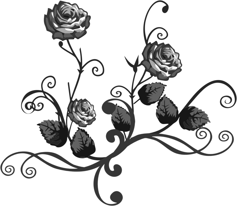 Rose Floral Flourish 6