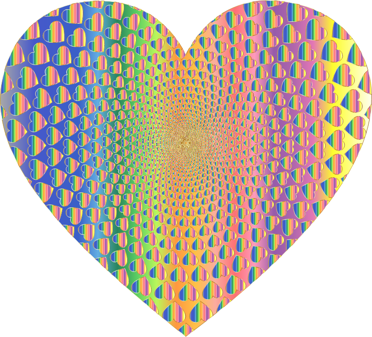 Prismatic Hearts Vortex Heart 11