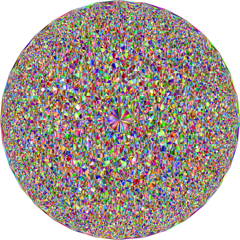 Chromatic Geometric Mandala