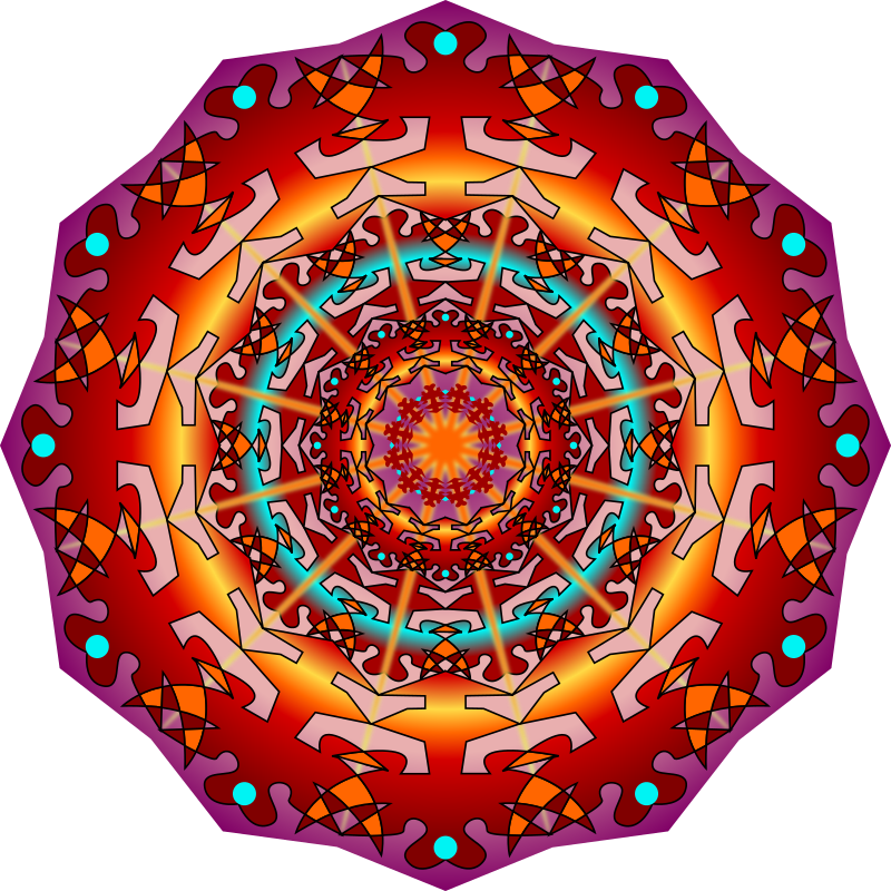 Fire mandala