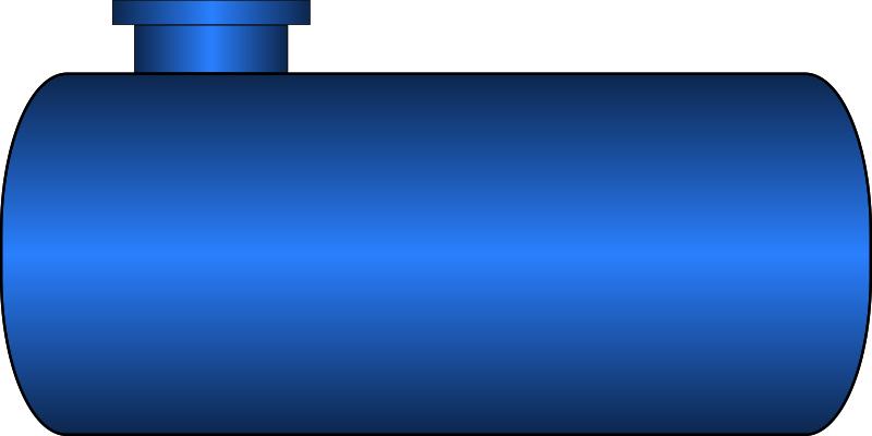 horizontal tank
