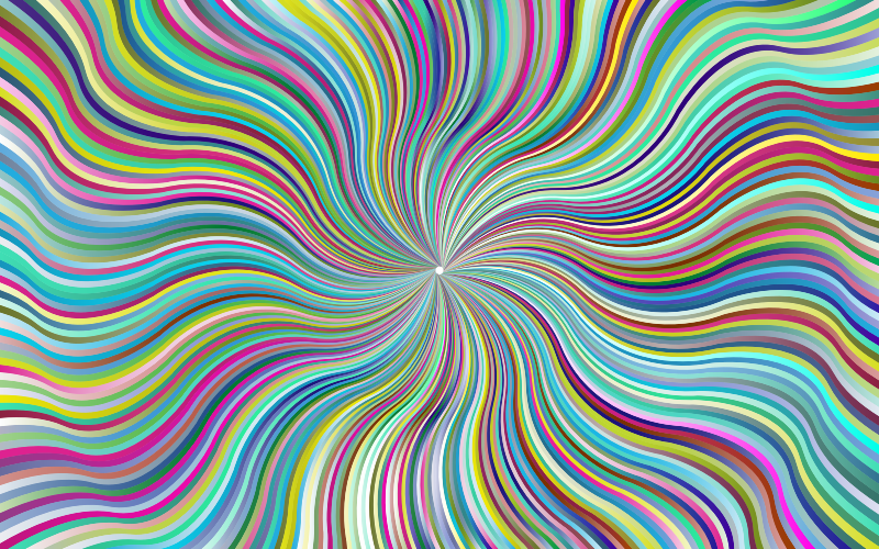 Prismatic Waves Starburst 6