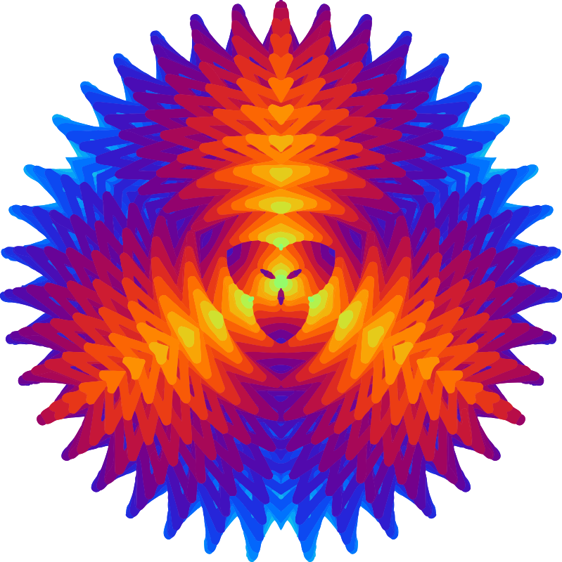Colourful mandala 4