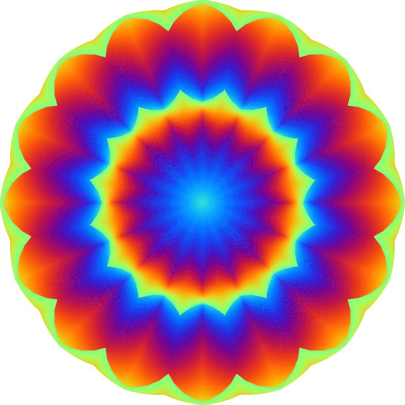 Colourful mandala 5