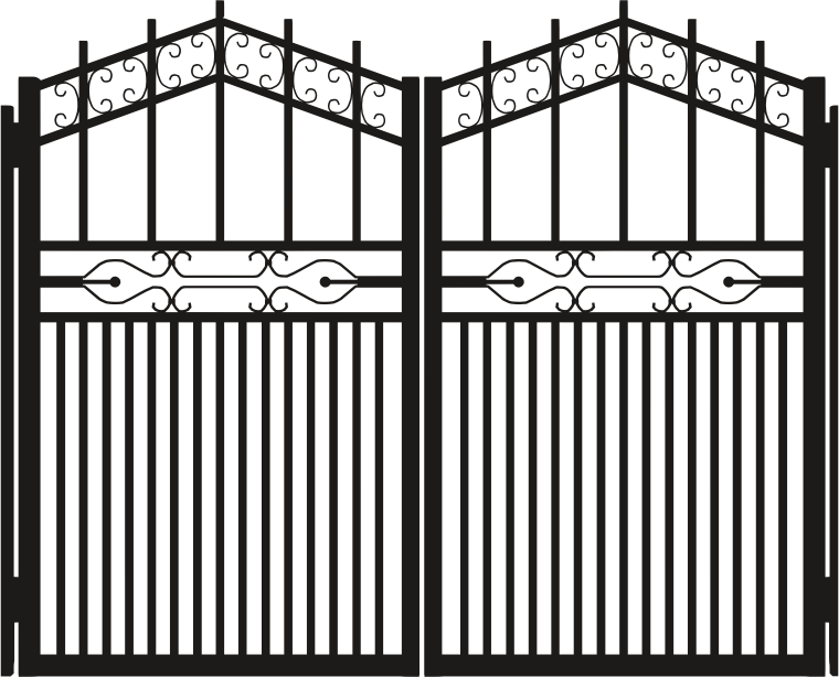 Iron Gate Silhouette