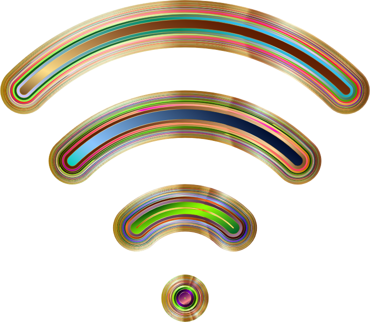 Wireless Signal Icon Enhanced 7 Variation 2