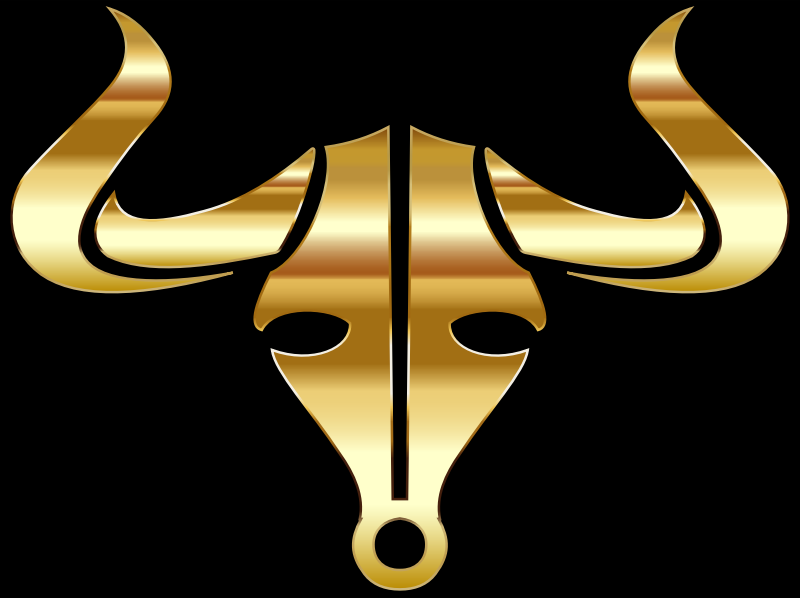 Gold Bull Icon 2