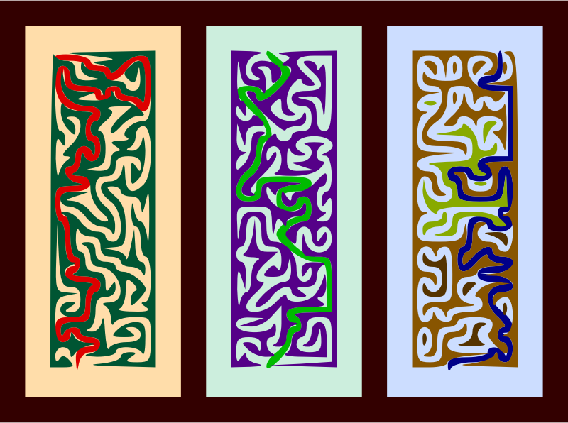 Maze Triptych