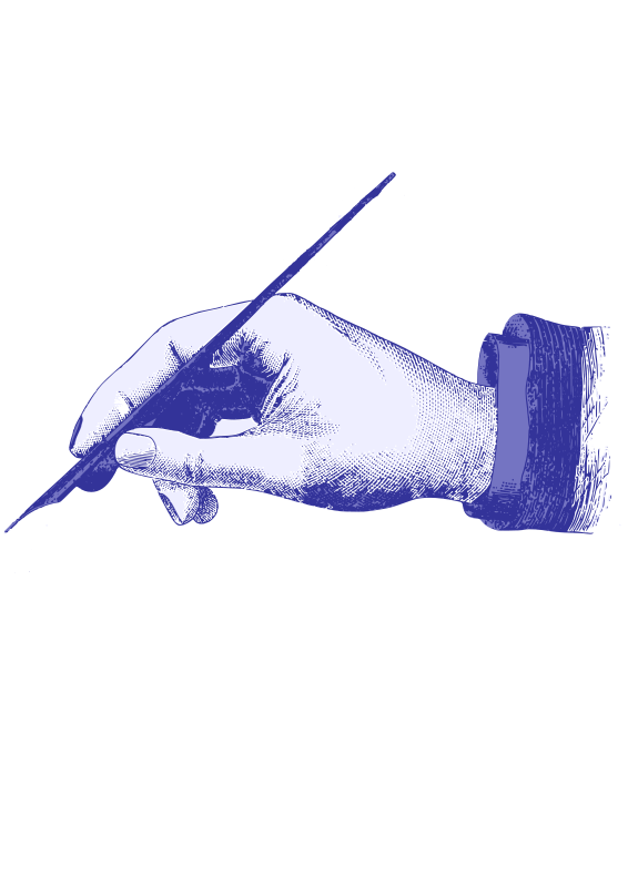 Vintage Hand and ink pen 01