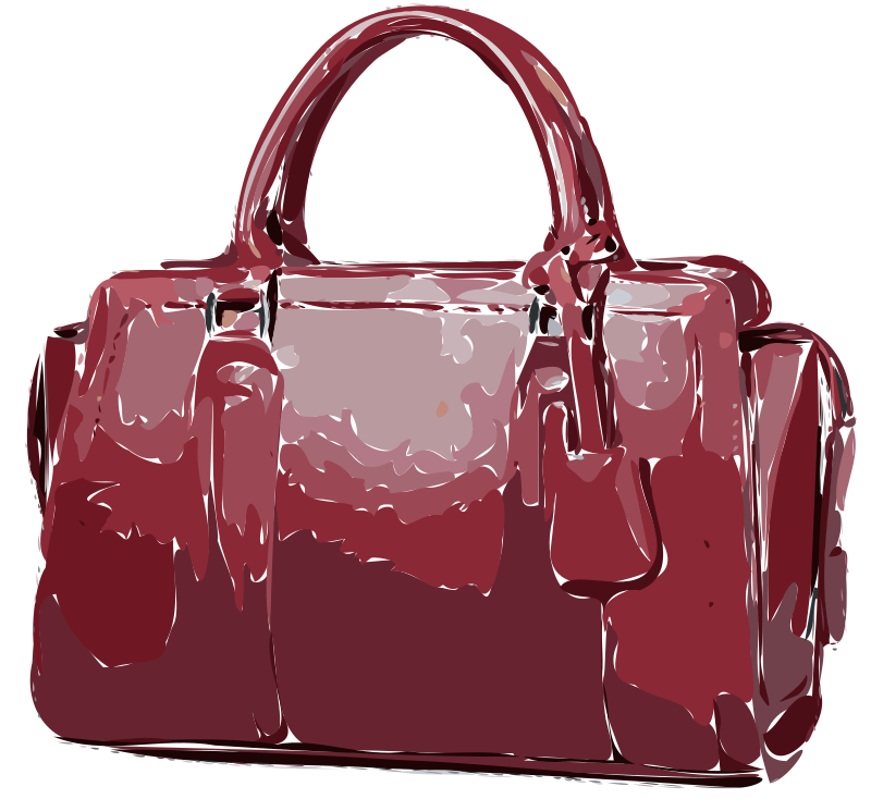 Red Leather Handbag